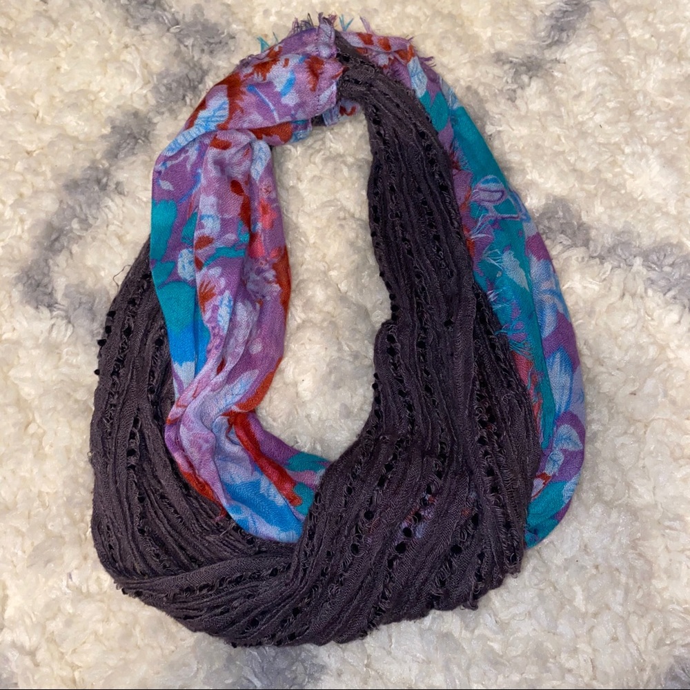 Floral Infinity Scarf